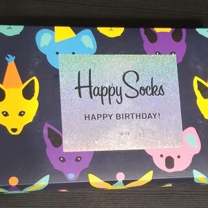 Happy Socks Happy Birthday Sock Pack NWT